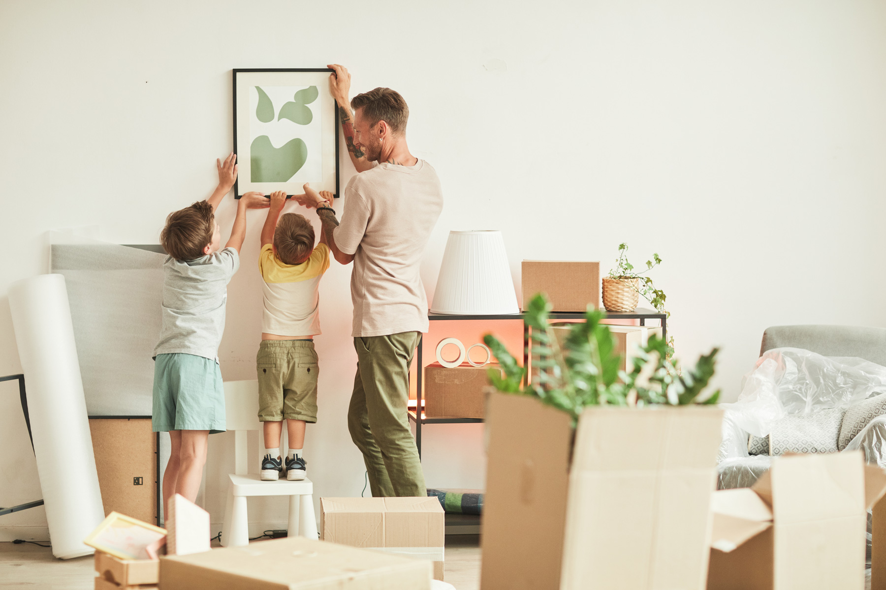 Happy family using YAY Mortgages In Essex
